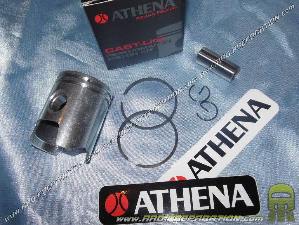 Piston Ø39mm bi segment ATHENA pour kit 50cc ATHENA air sur MBK 51