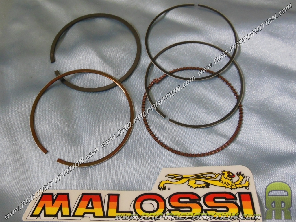 Jeu De Segments Mm Malossi Pour Piston D Mm Kit Cc Moto Cc