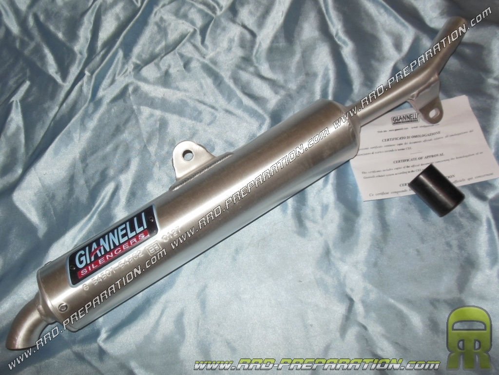 Silencieux Seul D Chappement Giannelli Aluminium Pour Yamaha Dtr