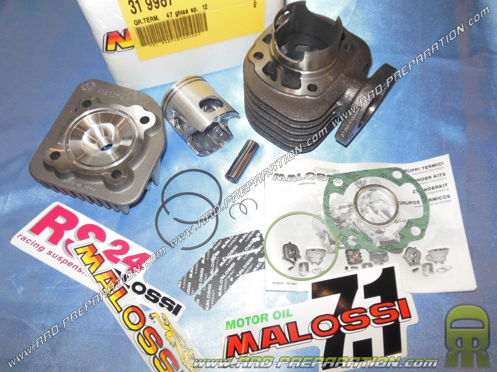 Kit 70cc Ø47mm axe de 12mm MALOSSI fonte scooter HONDA KYMCO BSV