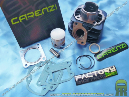 Cylindre Piston Sans Culasse Carenzi Fonte Cc Mm Pour Scooter