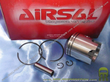 Piston bi segment AIRSAL Ø41mm axe 10mm pour kit 50 AIRSAL Sport