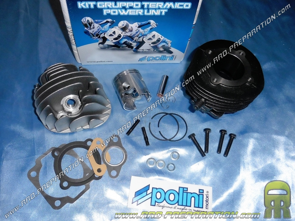 Kit Haut Moteur Mm Cc Polini Sport Fonte Transferts Pour Scooter