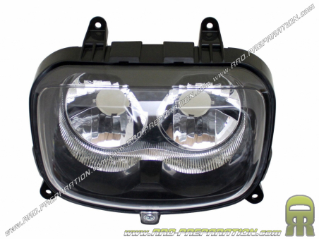 Ptica De Faros Teknix Para Scooters Mbk Booster Y Yamaha Bw S A Partir