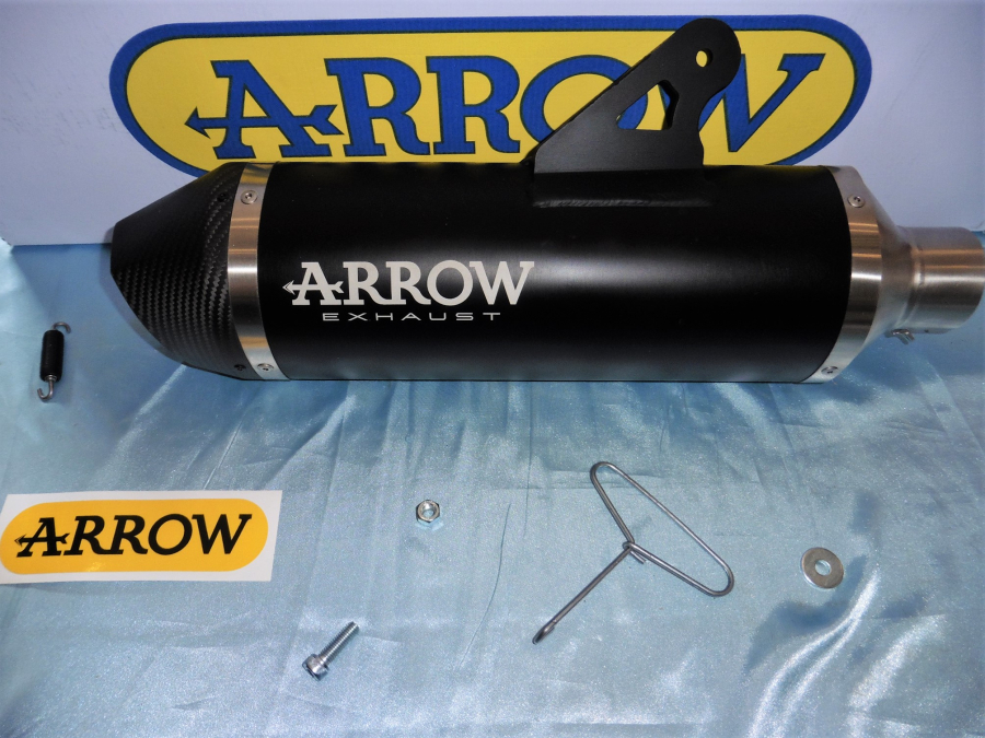 Silencieux Arrow Race Tech Avec Raccord Pour Collecteur D Origine Sur