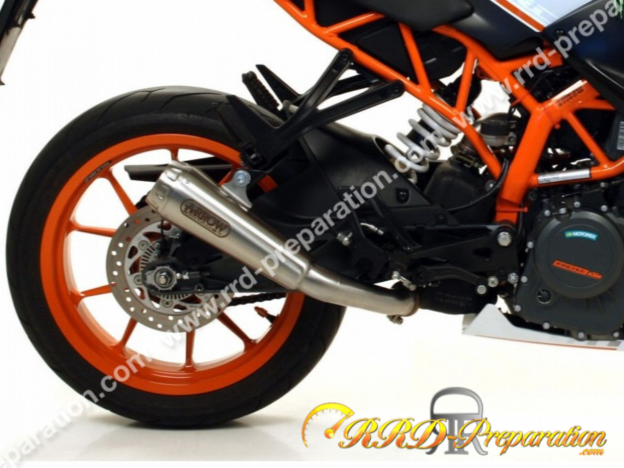 Kit Silenciador ARROW PRO RACE Con Racor Para Colector ORIGIN Para KTM