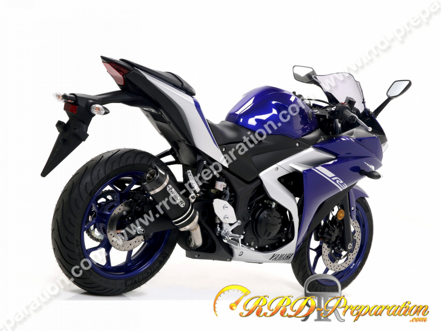 Ligne D Chappement Compl Te Arrow Thunder Pour Moto Yamaha Mt De