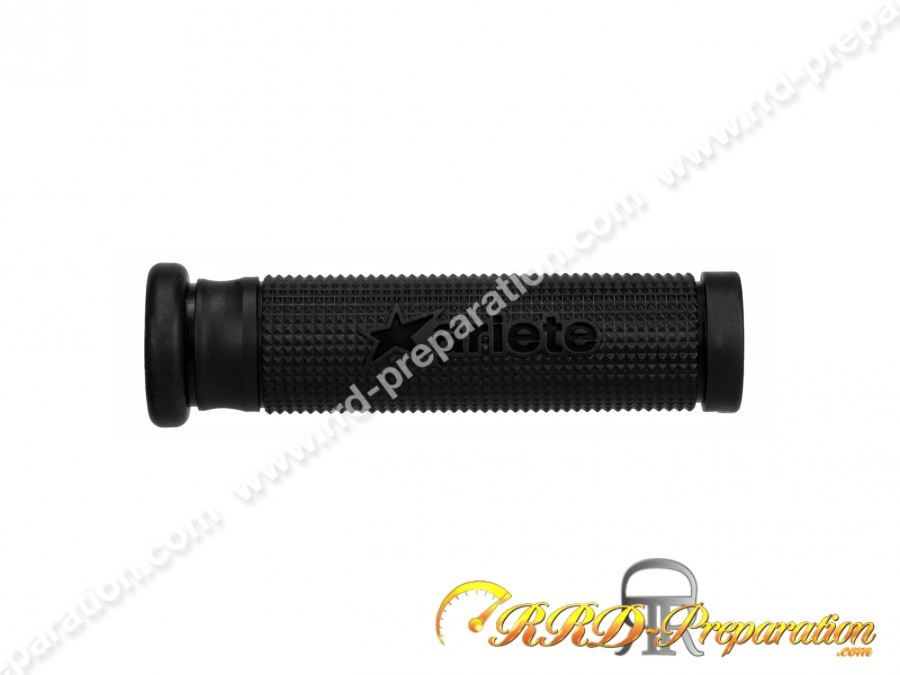 Handlebar Grips Black Closed Sides Coating 125mm ARIETE For QUAD ATV