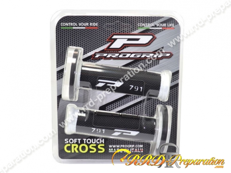 Handlebar Grips Closed Side Coating PROGRIP 791 115 Mm Color Of