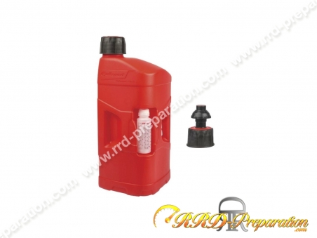 POLISPORT Jerrycan Quick Filling For Mixing 20L Red Plastic Container