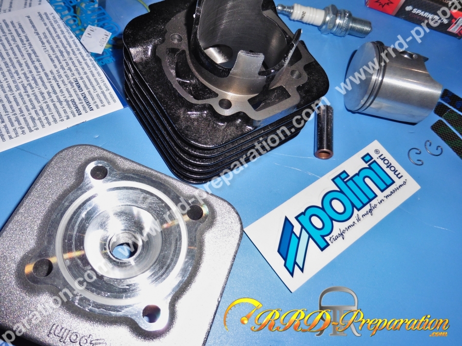 Kit Mm Polini Racing Bi Segment Fonte Piaggio Gilera Air