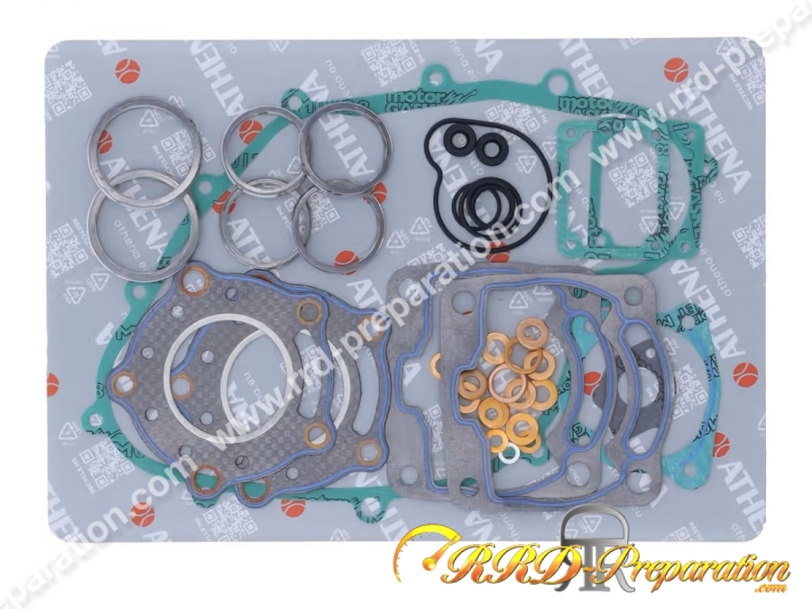 Complete Engine Gasket Kit With Oil Seals Pieces Athena For