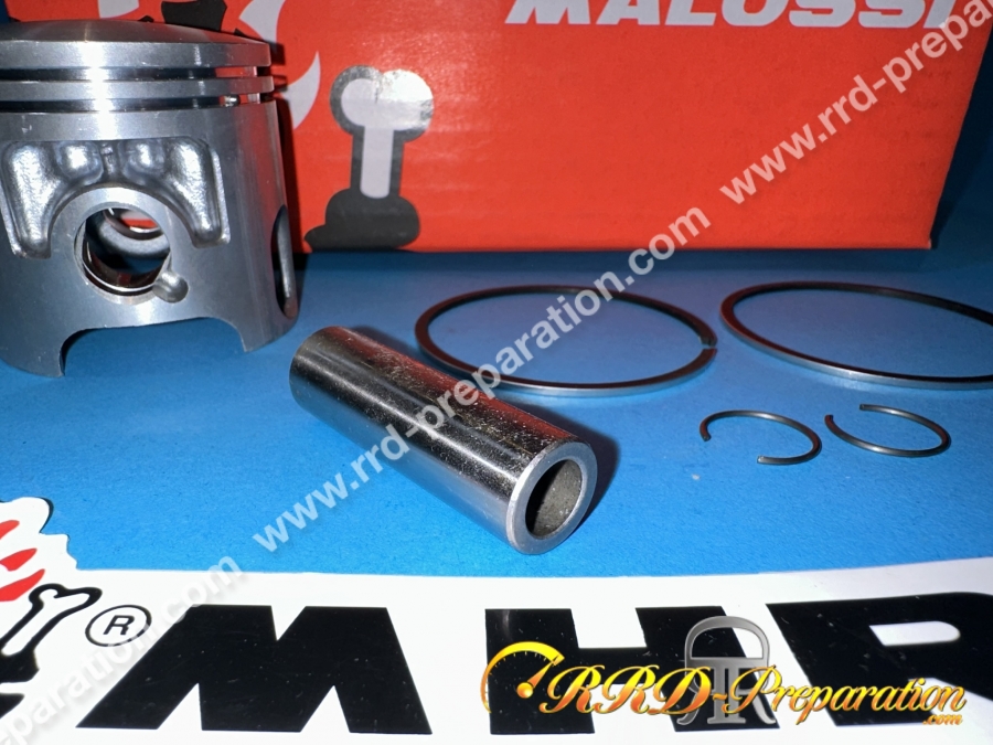 Piston bi segment MALOSSI Ø57 5mm pour kit 125 MALOSSI aluminium sur BW