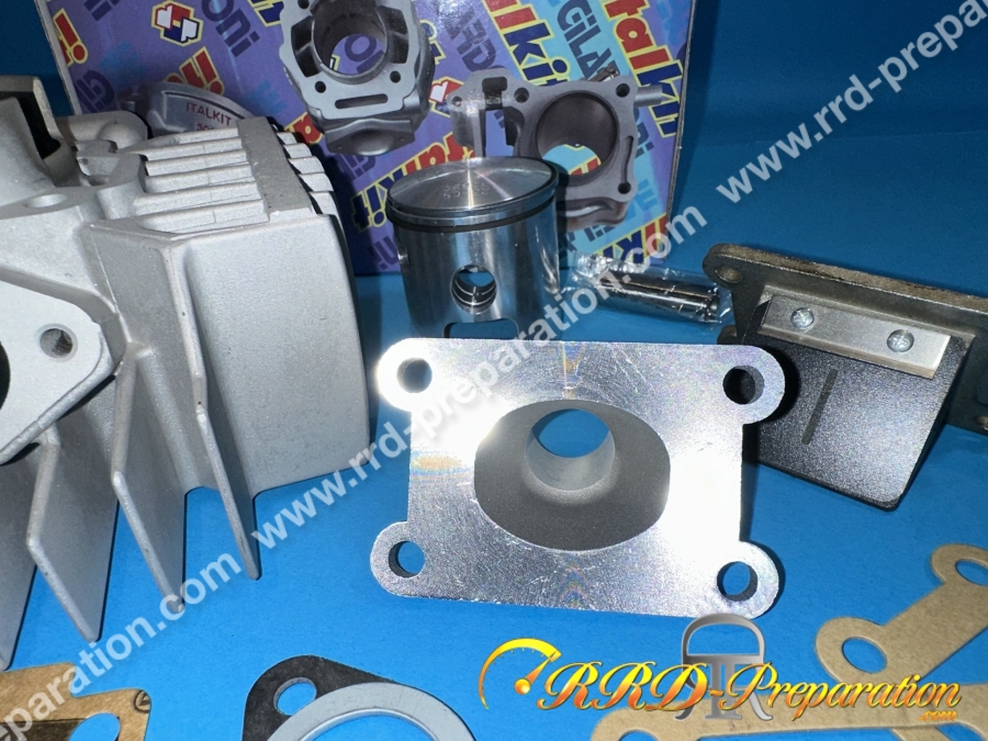 Kit 75cc Ø47mm sin culata ITALKIT con válvulas de aluminio para PUCH