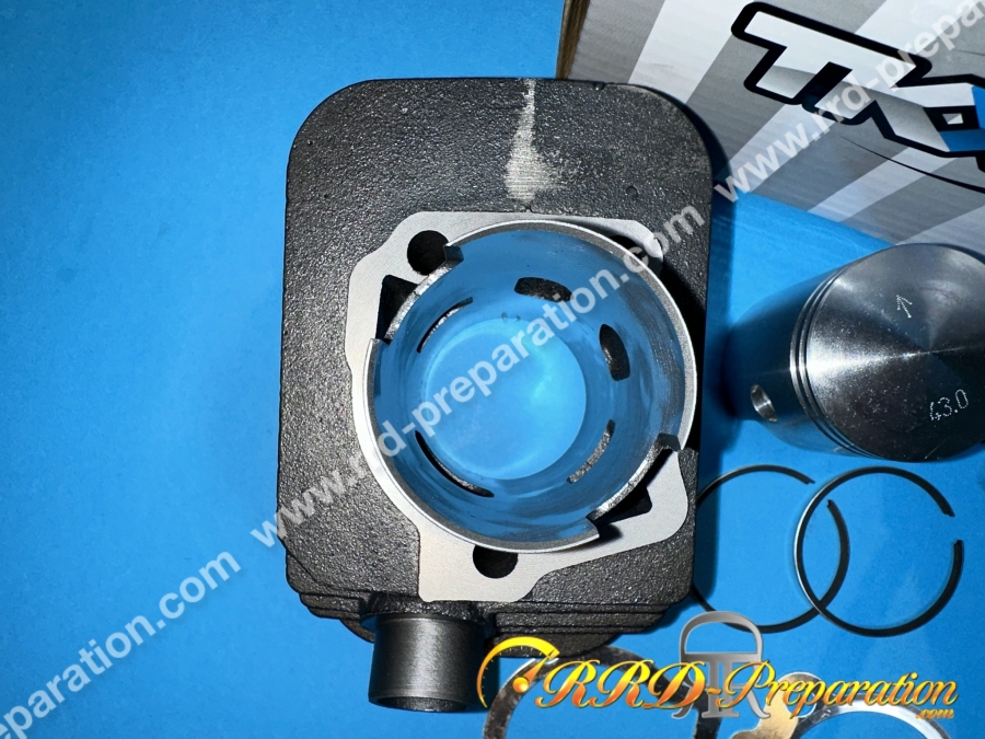 Cylindre piston sans culasse 65cc Ø43mm TEKNIX fonte PIAGGIO ciao