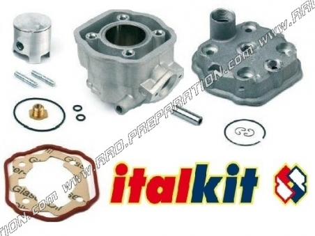 Kit Cc Haut Moteur Mm Italkit Sport Mono Segment Aluminium