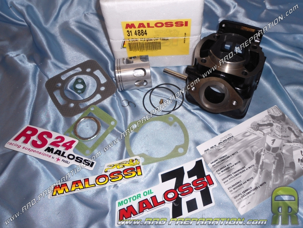 Kit 110cc Ø57 5mm MALOSSI CVF cast iron for motorcycle YAMAHA DT TZR