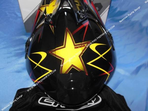 arrière Casque CROSS CHOK REDSTAR verni tailles aux choix