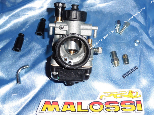 Carburador MALOSSI para M1611020 PHBG 21 CS deslizador redondo Sport Ø 21  mm conexión motor: 25mm con conexión enchufable TUNING ROAD - adecuado para  el uso diario