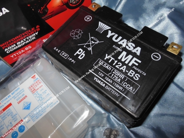 Batería Moto Yuasa YT12A-BS 12V- 10Ah