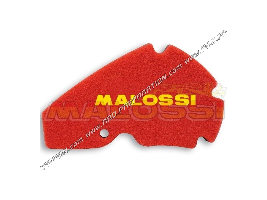 MALOSSI DOBLE ESPONJA ROJA filtro de aire espuma para caja de aire original maxi-scooter APRILIA SCARABEO 125 / 200cc