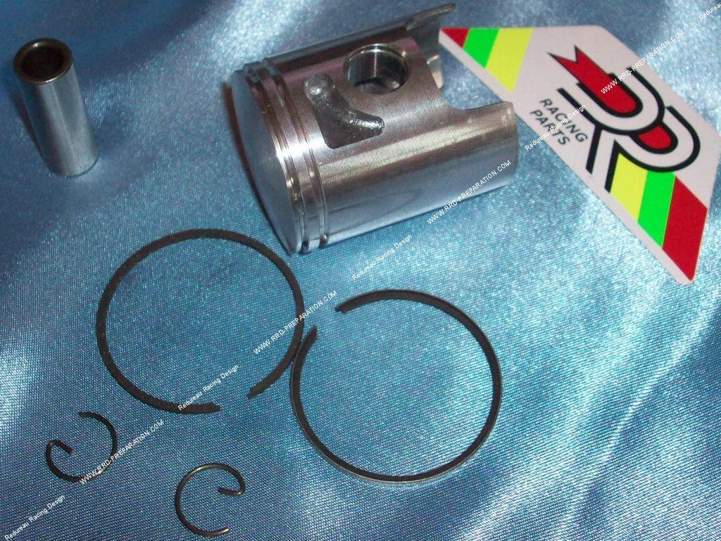 Piston pour kit 50cc DR Racing et TOP PERFORMANCES noir Ø40mm et 40