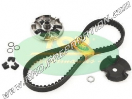 Pack Drive TOP PERFORMANCES (variator, belt, rollers ) for scooter  Peugeot (buxy, speedfight, )