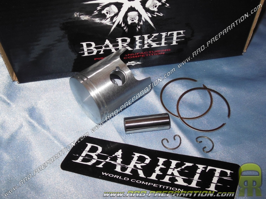 Piston bi segments BARIKIT Ø39,9mm pour kit 50cc sur derbi ...