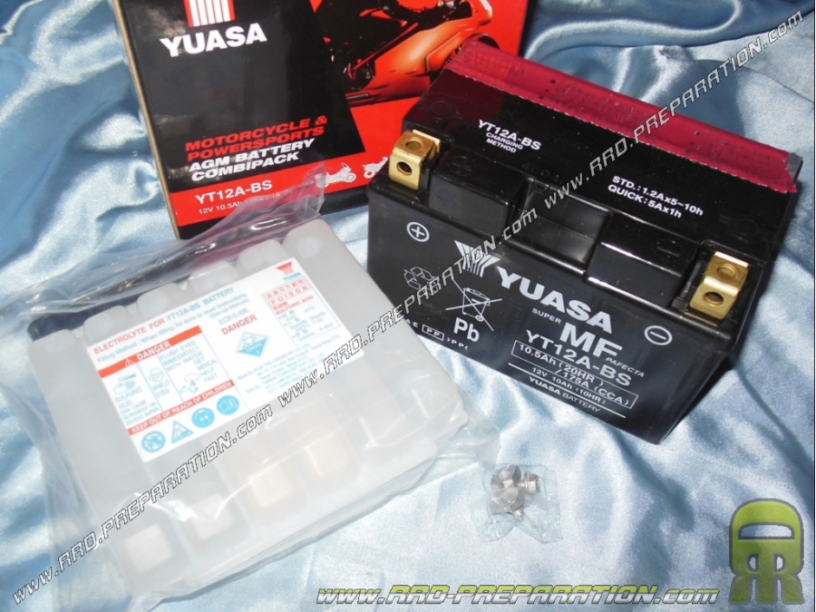 Batería Moto Yuasa YT12A-BS 12V- 10Ah