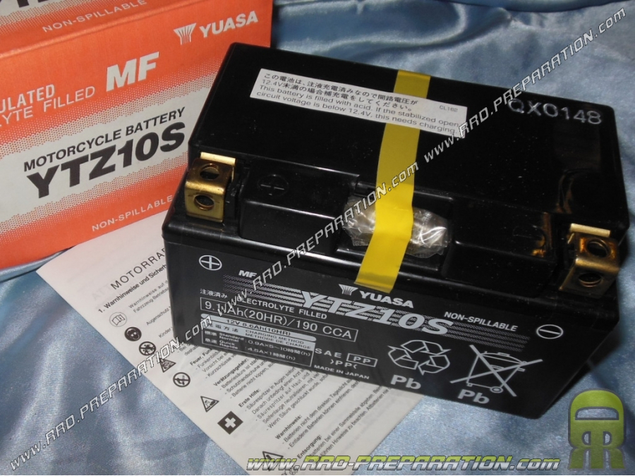 Battery YTZ10S-BS 8,6Ah Yamaha Warrior YFM 350, 32,95 €