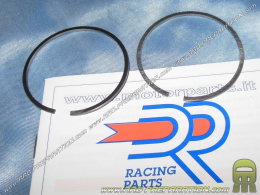 Juego de 2 segmentos DR Racing Ø47 X 1,5 mm para kit de hierro fundido Ø47 mm 75cc DR Racing en scooter Vespa