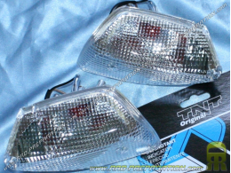 Clignotants avant TNT Original Type origine transparent pour scooter MBK Nitro, YAMAHA Aerox 2013