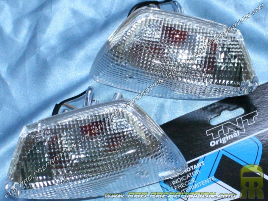 Front indicators TNT Original Type transparent origin for scooter MBK Nitro, YAMAHA Aerox 2013