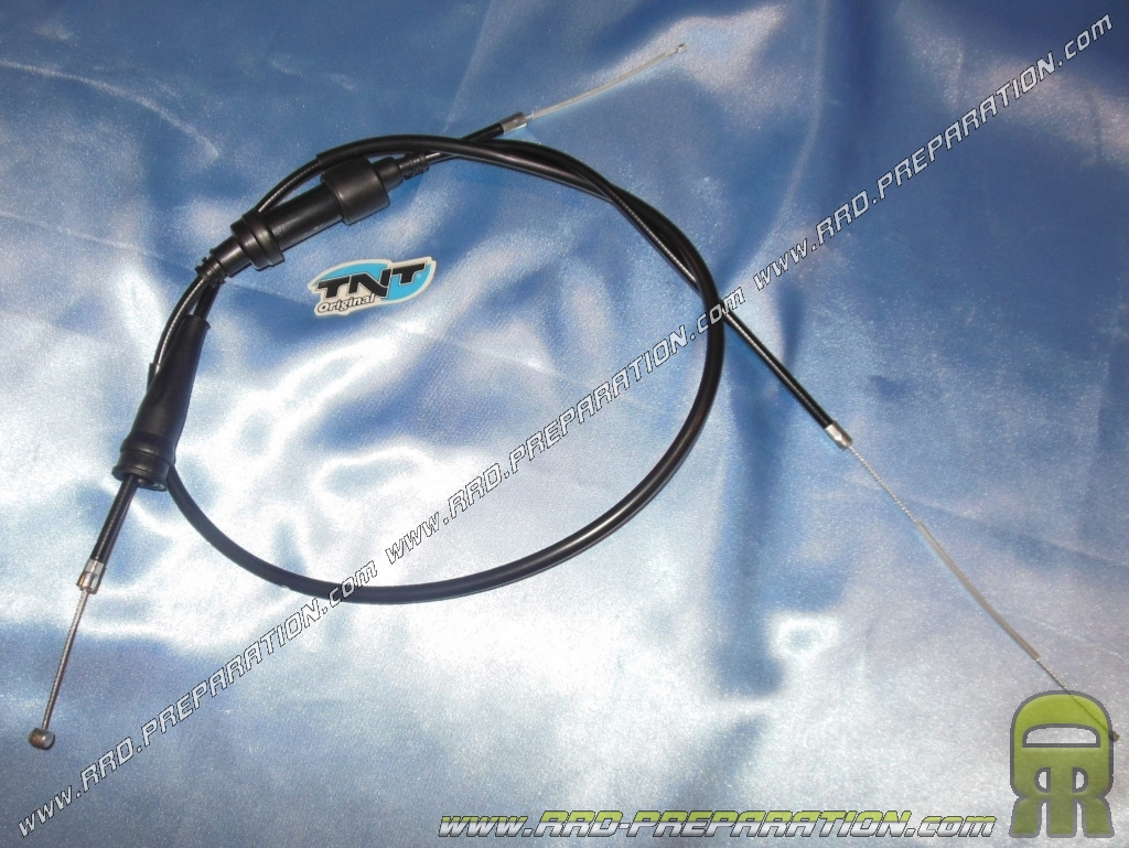 Throttle cable / gas TNT Original with sheath for MBK X-LIMIT & YAMAHA