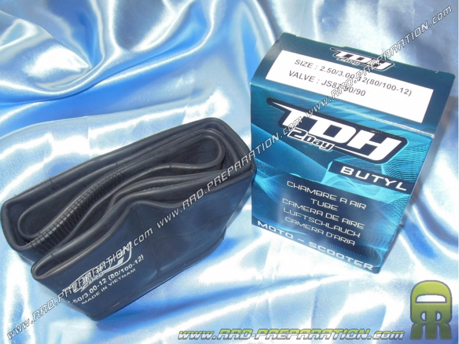 TNT inner tube 2.50 to 3.00 12 inches angled valve (80/100 by 12)