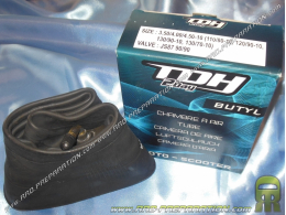 TDH 2day inner tube width 3.50 to 4.50 10 inches angled valve (110/80-10, 120/90-10, 130/90-10 or 130/70-10)