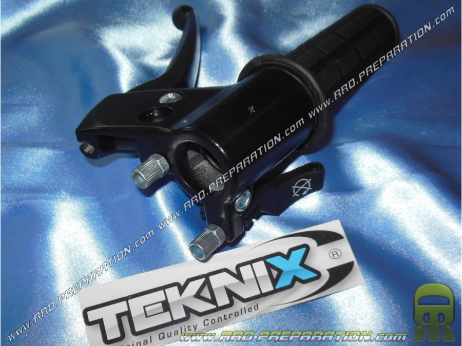 TEKNIX original type accelerator handle complete with decompression lever for MBK Club 88 and 89