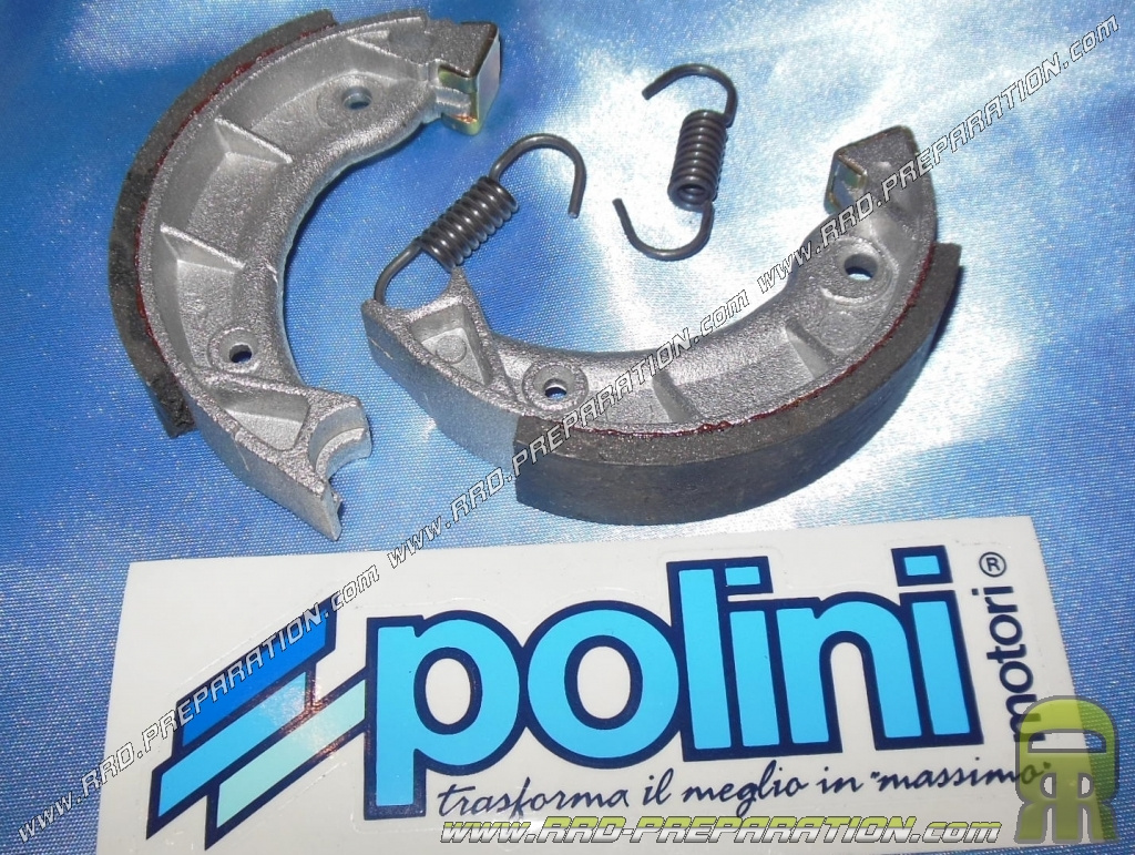 Brake shoes front or rear Ø90mm by thickness 18mm POLINI for BENELLI ...