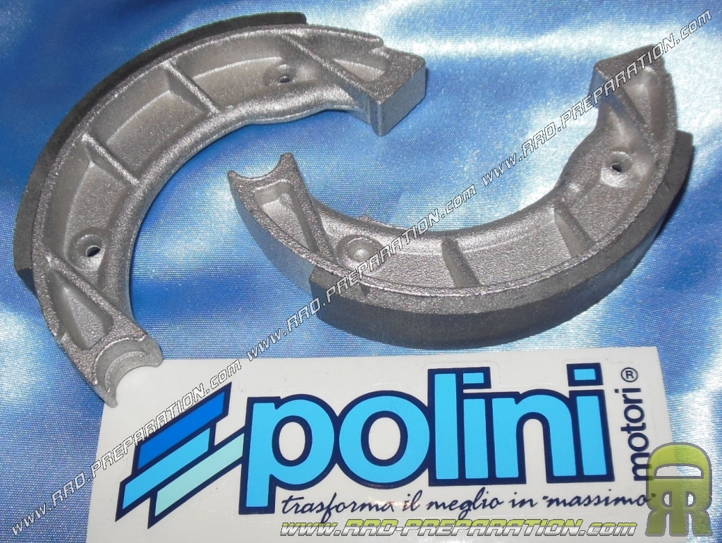 Front or rear brake shoes Ø150mm by thickness 24mm POLINI for MOTO ...