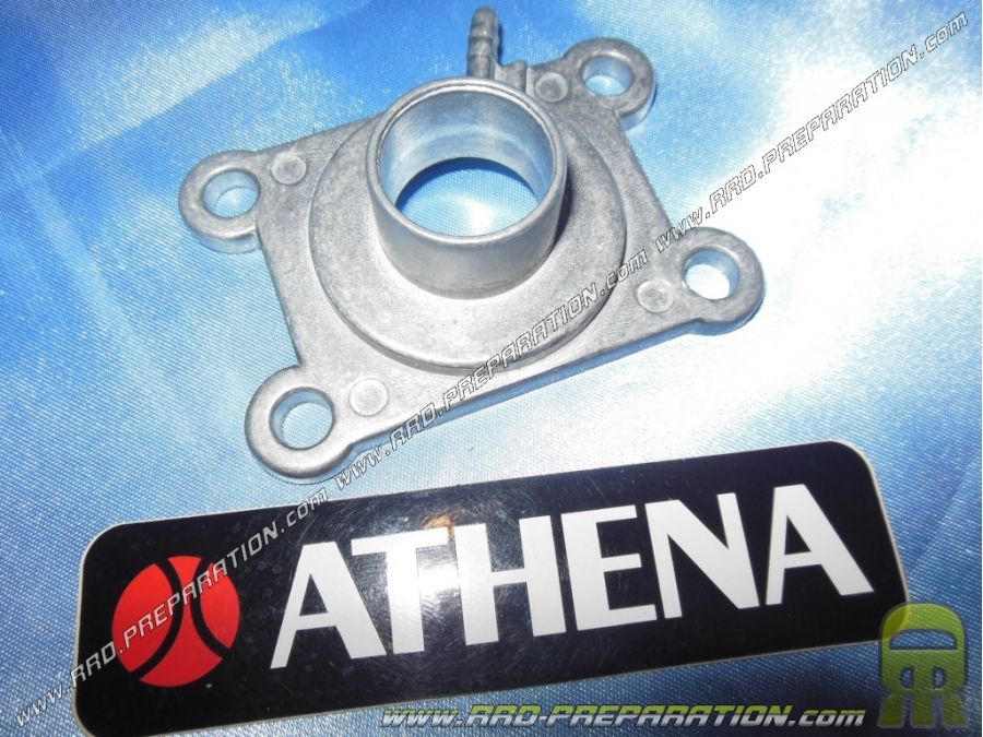 Tubo de admision rigido Ø20 x 24mm ATHENA para PHBG en moto YAMAHA DT, MX, RD, TY, ... 50cc