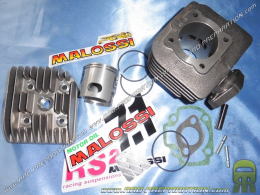 Kit 70cc Ø47mm (eje 10mm) MALOSSI hierro fundido para DERBI Air (ATLANTIS, PADDOCK, PREDATOR...)