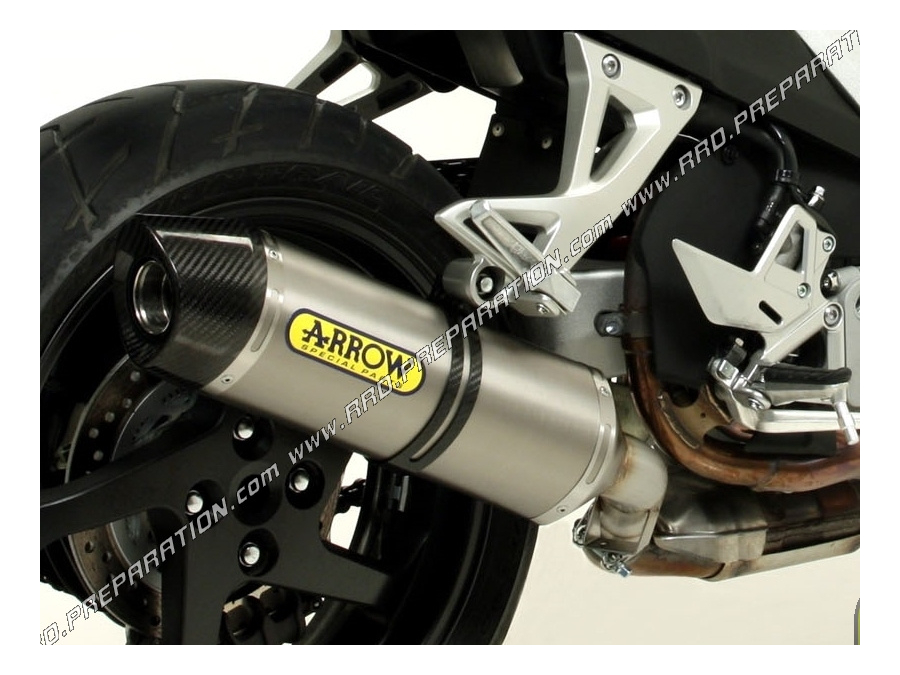 Silencioso ARROW STREET THUNDER para HONDA CROSSRUNNER 800 de 2001 a 2013