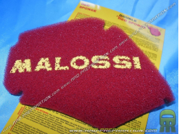 Foam of air filter MALOSSI DOUBLE RED SPONGE for limps with air of origin scooter PIAGGIO ZIP