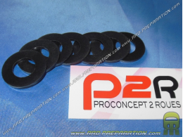 Arandela cuña nylon P2R Ø16mm X 32mm X 2mm espesor 2mm para pletina polea para ciclomotor Peugeot 103, MBK 51...