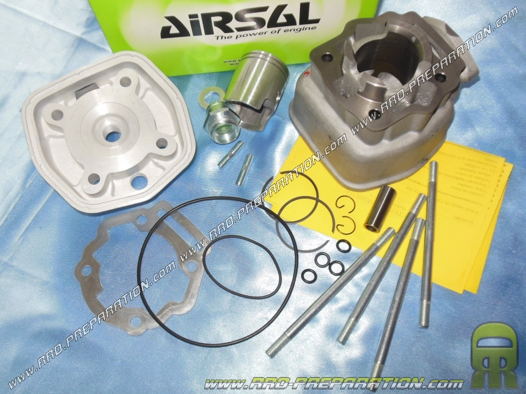 Kit 50cc haut moteur Ø40mm AIRSAL fonte bi-segment DERBI euro 3 - www