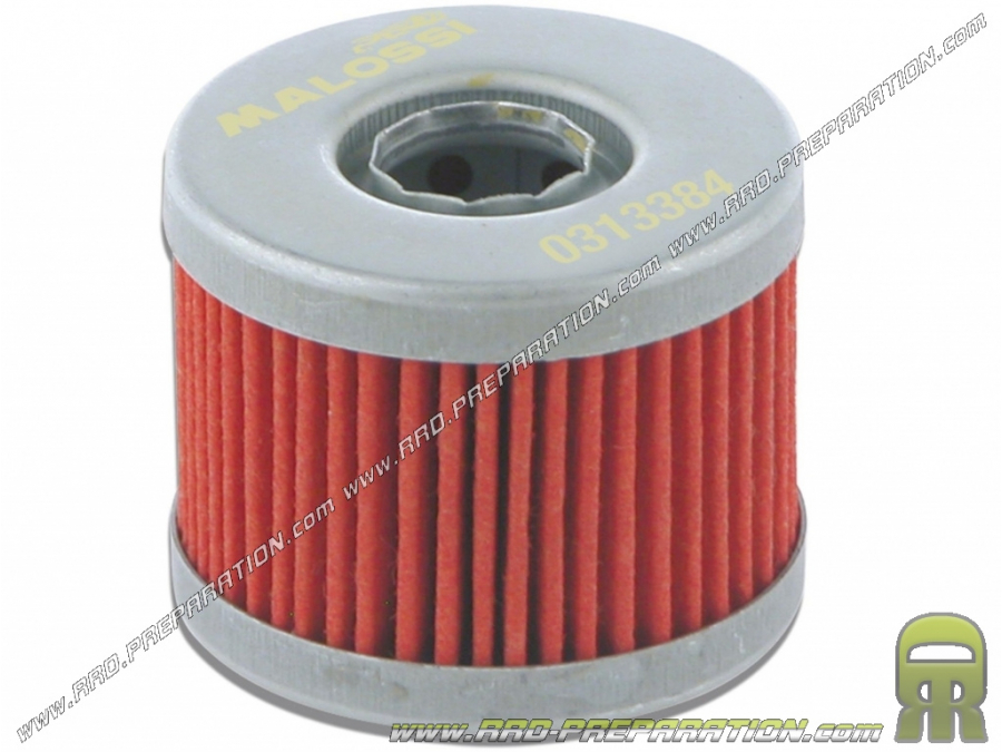 Filtro de aceite MALOSSI RED CHILLI para maxi scooter de 4 tiempos APRILIA SCARABEO, LEONARDO, PEUGEOT ELYSEO, SATELIS...