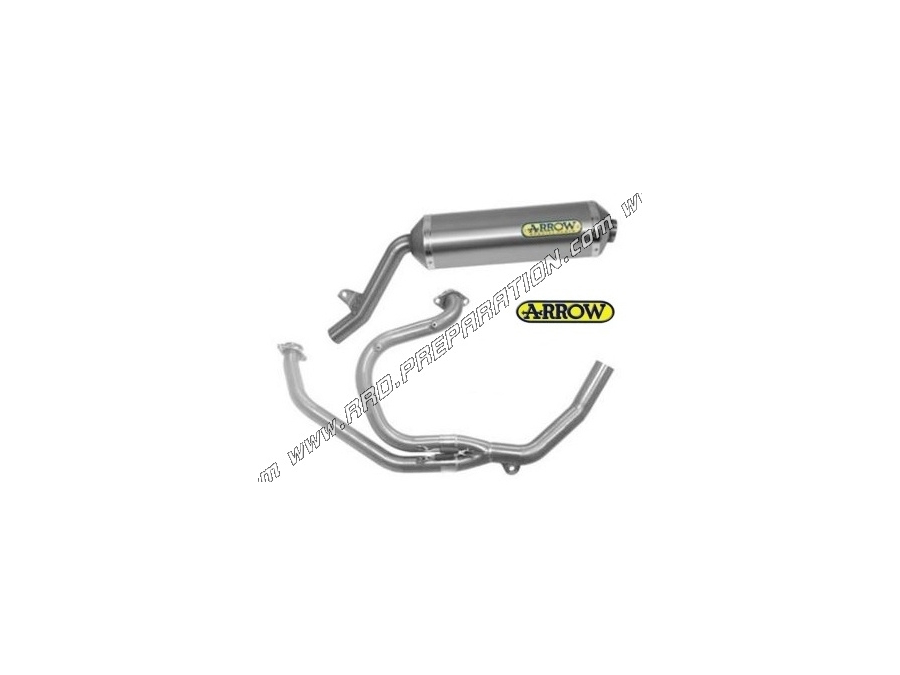 L Nea Completa De Escape Arrow Race Tech Para Honda Xl V Transalp De A