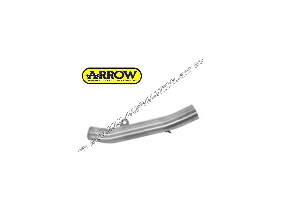 ARROW uncatalyzed fitting for KAWASAKI Z 750, Z 750 R from 2007 to 2014 for RACE-TECH silencer