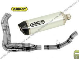 Línea de escape completa ARROW RACE-TECH para KAWASAKI Z 800 E de 2013 a 2015