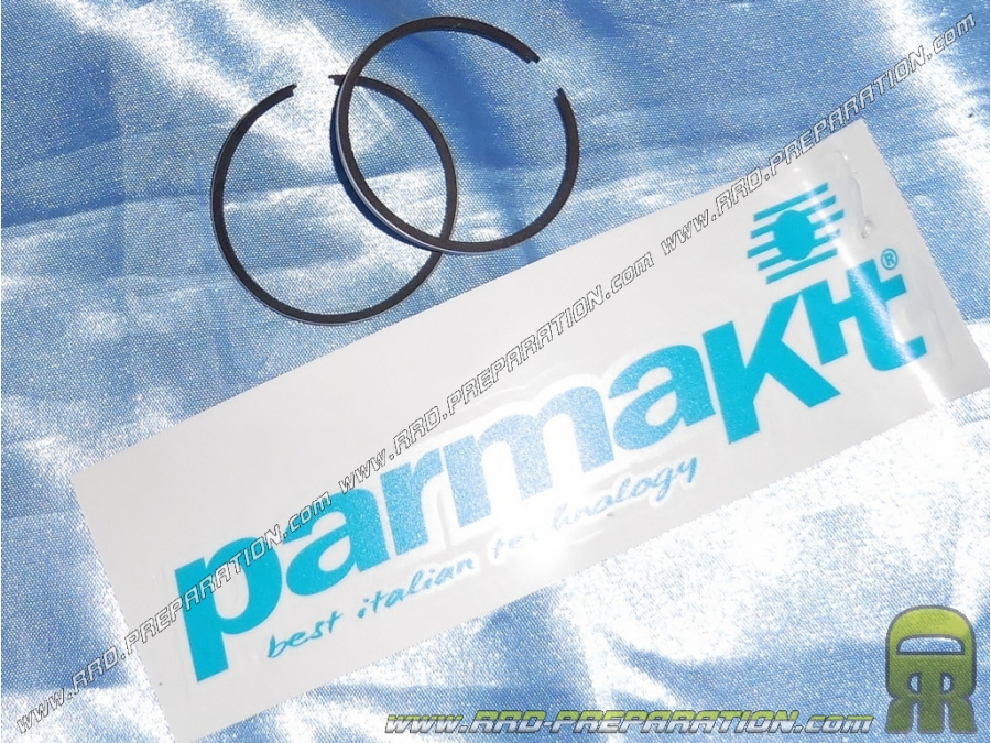 Set of 2 Ø41 X 1.5mm segments for PARMAKIT 50cc cast iron kit on DERBI Air (ATLANTIS, PADDOCK, PREDATOR...)